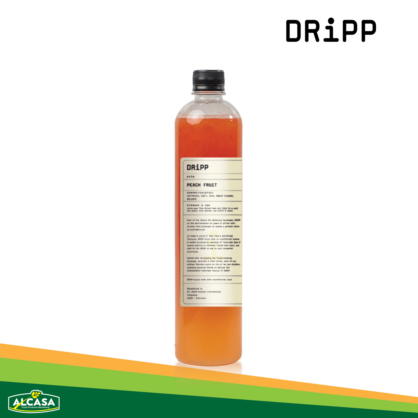 DRiPP Peach Fruit Pulp 760ml