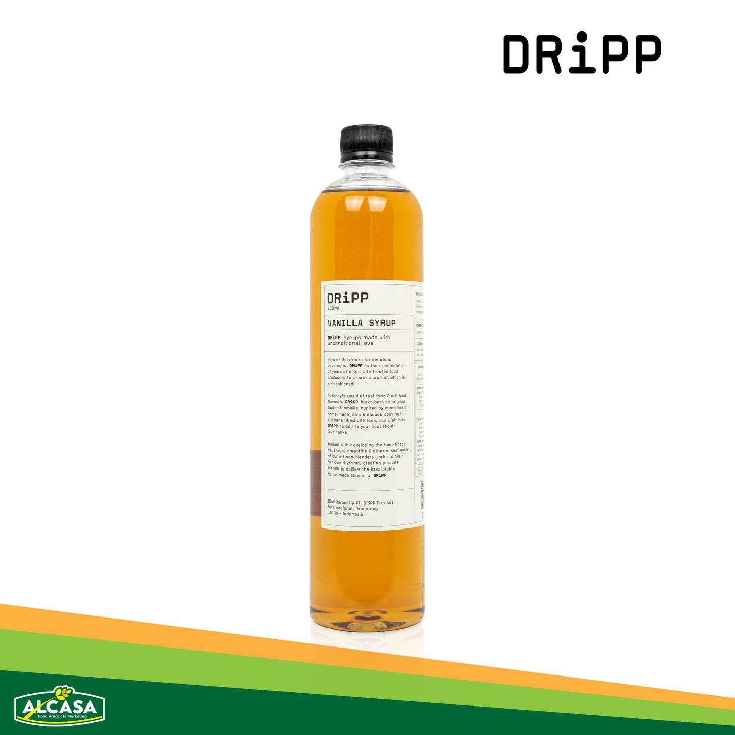 DRIPP Vanilla Syrup 760ml