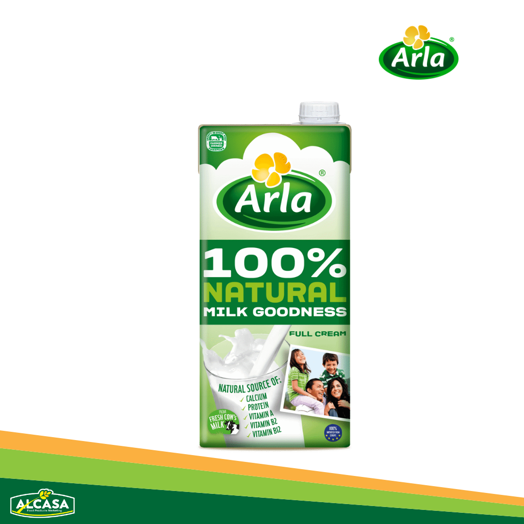Arla Milk Goodness Full Cream 1L x 12
